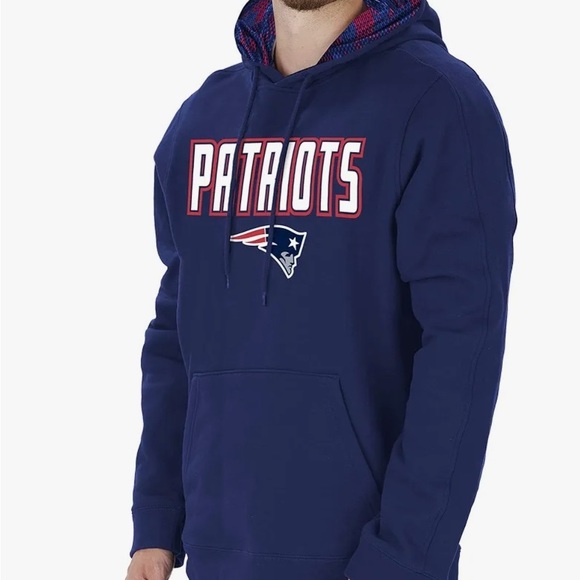 NFL on field apparel line team Patriots men’s hoodie - Picture 2 of 4